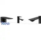 Rea Storm Смеситель для раковины, черный (REA-B9988)
