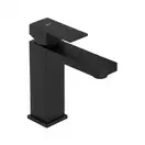 Смеситель для раковины (умывальника) Yoka GAPPO 24 BLACK черный низкий (BU.GAPPO 24-BLK)