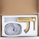 Змішувач для раковини (умивальника) Yoka SPA 24 GOLD золотий низький (BU.SPA24-GLD)
