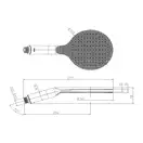 Bossini APICE Змішувач для душу, хром (Z00521000030005)