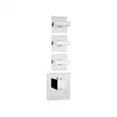 Термостат для ванни настінний Bossini Rectangular (колір - хром) Z033205 030