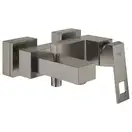 Смеситель для ванны Grohe Eurocube (цвет - тёмный графит, матовый) (23140AL0) фото 1 Aquada.com.ua