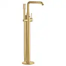 Смеситель для ванны напольный Grohe Essence (цвет - холодный рассвет, матовый), с душевым гарнитуром (23491GN1) фото 1 Aquada.com.ua