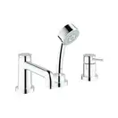Змішувач на борт ванни Grohe Bau Classic на 3 отвори, хром (25118000)