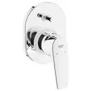 Смеситель для ванны Grohe Bau Flow (цвет - хром), в комплекте со скрытой частью (29045000) фото 1 Aquada.com.ua