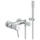 Смеситель однорычажный для ванны Grohe Concetto DN 15 (цвет - хром) с ручным душем (32212001) фото 1 Aquada.com.ua