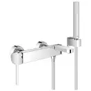 Смеситель для ванны Grohe Plus (цвет - хром), с душевым гарнитуром (33547003) фото 1 Aquada.com.ua