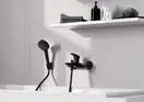 HANSGROHE Logis Змішувач для ванни, чорний матовий (71400670)