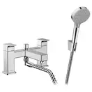 Смеситель на борт ванны Hansgrohe Vernis Shape (цвет - хром), с душевым гарнитуром (71462000) фото 1 Aquada.com.ua