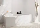 Змішувач на борт ванни Hansgrohe Tecturis E (колір - чорний матовий), з душовим гарнітуром 73443670