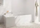 Hansgrohe Tecturis E Смеситель на борт ванны, белый матовый (73443700)