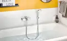 Kludi Pure&easy Змішувач для ванни та душу, хром (376810565)