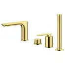 Смеситель для ванны KOHLMAN EXPERIENCE GOLD на борт ванны (QB244EGD)