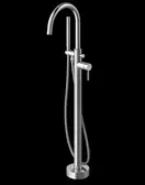 Смеситель для ванны KOHLMAN ROXIN CHROME напольный (QF1165R)