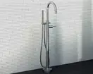 Смеситель для ванны KOHLMAN MAXIMA CHROME напольный (QF1170M)