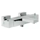 MQ102010/1CR Змішувач для ванни, термостат, хром Nobili ІТАЛІЯ (MQ102010/1CR)