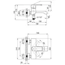 Смеситель для ванны Qtap Zelnava 3050101G (QTZELN3050101G)