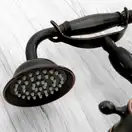 Смеситель для ванны REA RETRO OLD BLACK черный настенный (REA-B0224)
