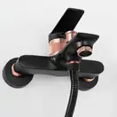 Змішувач для ванни REA VIRAL BLACK ROSE GOLD (REA-B2027)