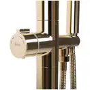 Смеситель для ванны REA CLARK GOLD золотой напольный (REA-B5302)
