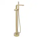 Смеситель для ванны REA CLARK BRUSHED GOLD матовое золото напольный (REA-B5303)