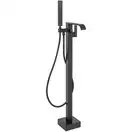 Смеситель для ванны REA CARAT BLACK черный напольный (REA-B5423)