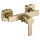 Смеситель для ванны и душа REA ARGUS BRUSHED GOLD настенный без излива (REA-B6413)