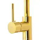 Смеситель для ванны REA ORTIS GOLD золотой напольный (REA-B7430)