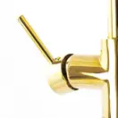 Смеситель для ванны REA ORTIS GOLD золотой напольный (REA-B7430)