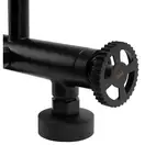 Смеситель для ванны и душа REA VERTIGO BLACK MAT черный настенный (REA-B9669)