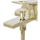 Rea Soul Gold Змішувач для ванни та душу, настінний, золото (REA-B9923)