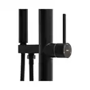 Змішувач для ванни Yoka ASPEN BLACK чорний підлоговий (BP.ASPEN BLK)