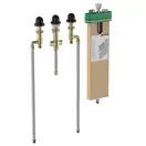 Базовый комплект для смесителя на борт ванны на 4 отверстия Hansgrohe (13440180) фото 1 Aquada.com.ua