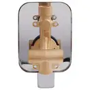 Смеситель скрытого монтажа для душа Qtap Vlasta 6028102NC на два потребителя (QTVLA6028102NC)
