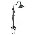 Душевой гарнитур REA RETRO OLD BLACK черный (REA-P2366)