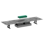 Дренажный канал для плоской установки 90 см Hansgrohe uBox universal (комплект внешняя и скрытая части) (56019180)
