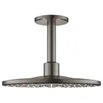 Верхний душ Ø 310 мм с кронштейном 142 мм Grohe Rainshower SmartActive Cube (цвет - тёмный графит, матовый) (26477AL0)