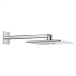 Верхній душ Grohe Rainshower 310 SmartActive Cube з душовим кронштейном, 2 режими, хром (26479000)