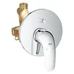Смеситель однорычажный для душа Grohe Eurostyle Solid DN 15 (цвет - хром) комплект внешней и внутренней частей (23730003)