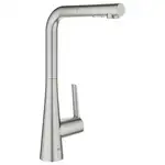 Кухонний змішувач Grohe Zedra, сталь (32553DC2)