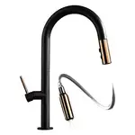 Смеситель для кухни REA APOLLO BLACK ROSE GOLD (REA-B9600)