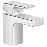 Смеситель для раковины 70 Hansgrohe Vernis Shape (цвет - хром), с донным клапаном из металла (71566000)