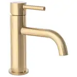 Смеситель для раковины (умывальника) REA LUNGO BRUSHED GOLD низкий (REA-B4527)