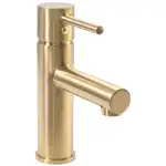 Смеситель для раковины (умывальника) REA TESS BRUSHED GOLD низкий (REA-B5661)