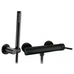 Смеситель для ванны и душа REA LUNGO BLACK черный (REA-B9410)