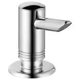 Дозатор для жидкого мыла или средства для мытья посуды Hansgrohe, хром 40418000