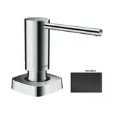 Дозатор кухонний для миючого Hansgrohe A71, 500 ml, Matt Black (40468670)