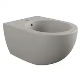 Біде підвісне Flaminia MINIAPP 48,5x36 h27cm, укорочене, Cenere matt (AP219) (AP219CEN)