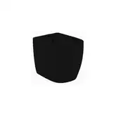 Nic-Design Біде підлогове Nic Design Ovvio 37,4х53х42 см, Чорний глянець (004432008)