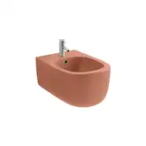 Nic-Design Біде підвісне Nic Design Ovvio 37,4х53х28,5 см, Fard глянець (004434072)